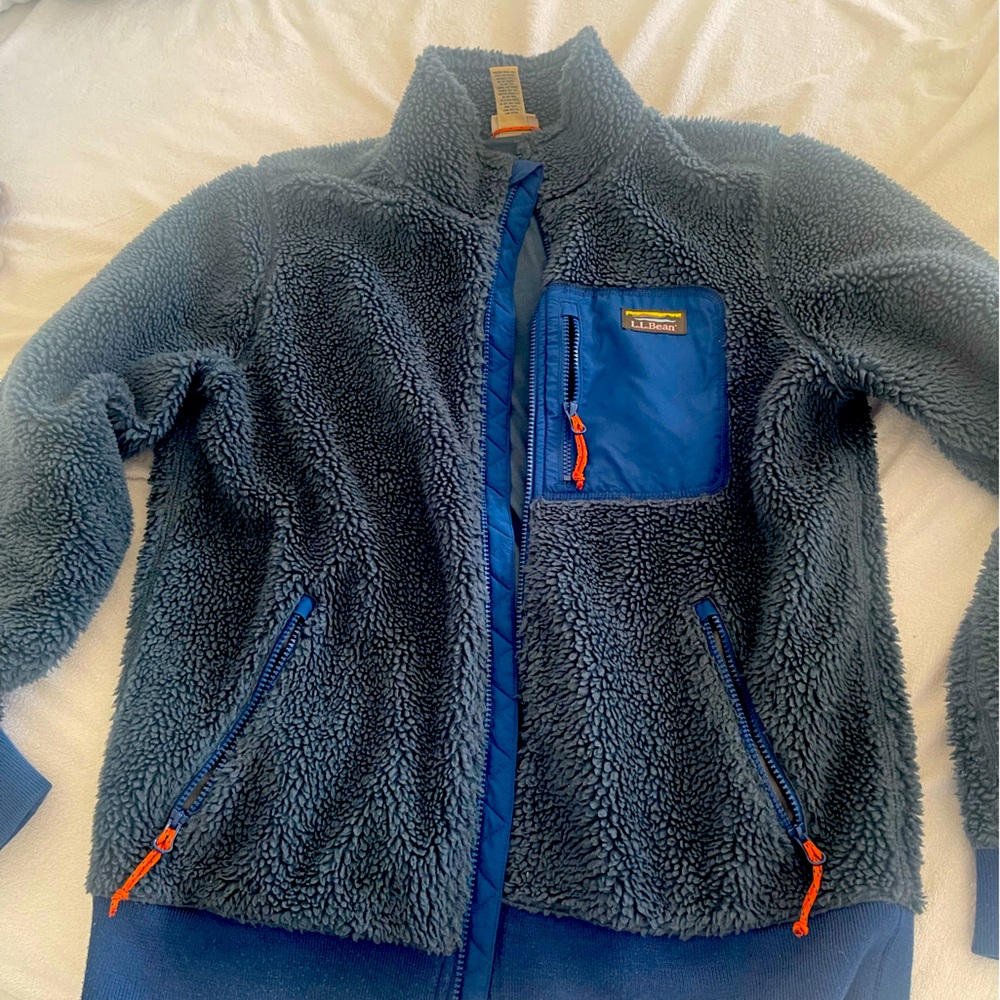 Llbean high pile Sherpa bomber